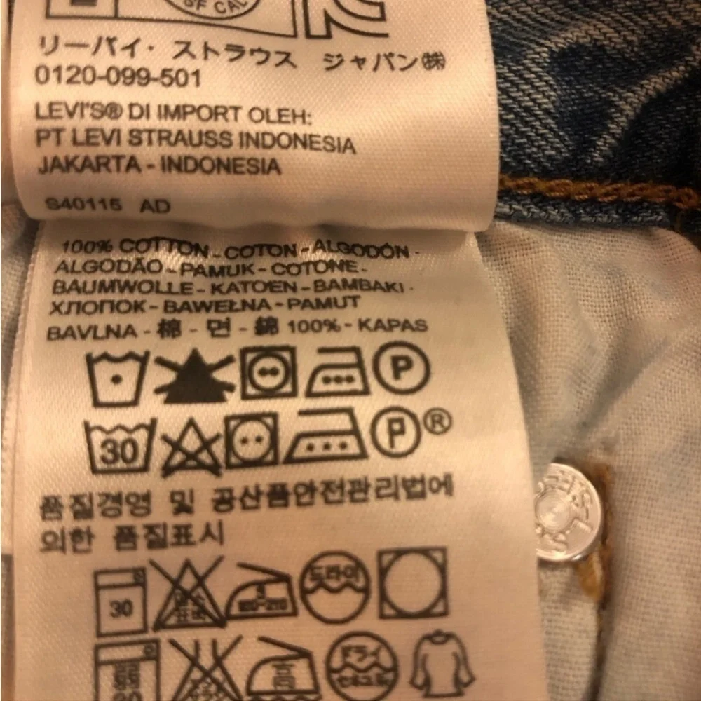 501 Levi’s Denim Shorts
